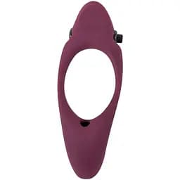 Эрекционное кольцо с вибрацией Lola Games Pure Passion Stardust 13 см бордовый