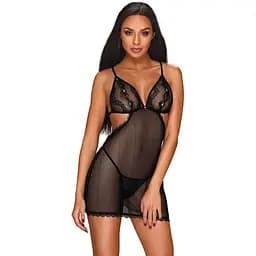 Комплект білизни Obsessive Millagro S/M чорний