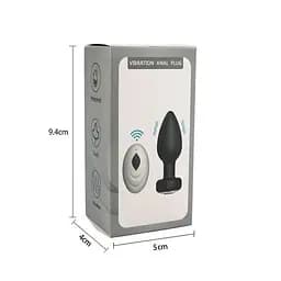 Смарт анальна пробка Magic Motion Equinox USB 9 см з Д/К Чорний - мініатюра 6