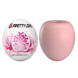 Мастурбатор яйце Pretty Love Pleasure Egg I рожевий - мініатюра 5