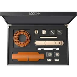 BDSM набор Lockink Teasing & Impact-Play Set коричневый