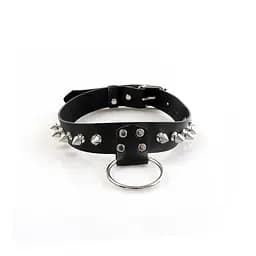 Чоловічий чокер із шипами Art of Sex - Stiles Leather and Spikes Art of Sex SO9979 99707 - мініатюра 3
