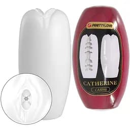 Мастурбатор Pretty Love Catherine Caspar белый