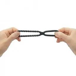 Подвійне ерекційне кільце Dorcel Dual Ring Чорний K000656 - мініатюра 3
