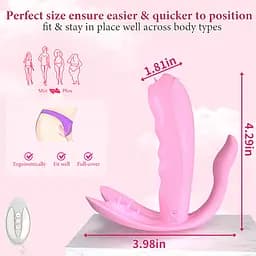 Силіконовий вібратор B-Series Silicone Panty з функцією нагріву Boss Series 63-00027-1 103527 - мініатюра 6