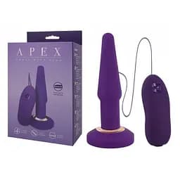 Анальна пробка з вібрацією APEX Plug Purple Small Orion 590886 87758