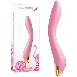 Вибратор B - Series Joy Boss Series Flamingo 22 см розовый