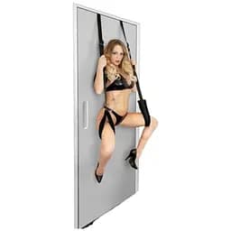 Секс-качели на дверь Fetish Tentation Door Straps с маской на глаза