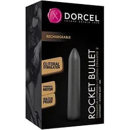 Мини вибратор Dorcel Rocket Bullet 8.7 см черный