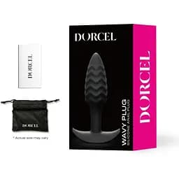 Анальна пробка Dorcel Wavy Plug діаметр 3 см силікон - мініатюра 3