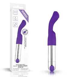 Кліторальний стимулятор IJOY Rechargeable Versatile Tickler Purple - мініатюра 1