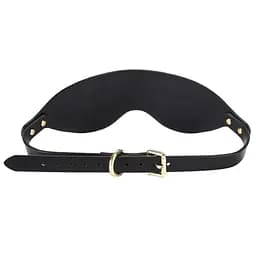 Розкішна маска на очі Zalo Blindfolds Black - мініатюра 3