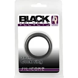 Ерекційне кільце Black Velvets Cock Ring 3.8 см чорний