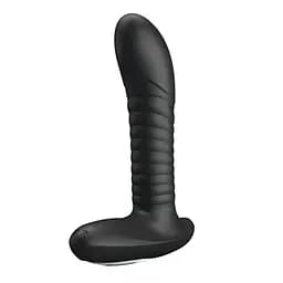 Стимулятор простати Pretty Love Prostate Massager, 15.9 см (чорний)
