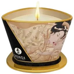 Масажна свічка Shunga Massage Candle Vanilla Fetish з афродизіаками 170 мл