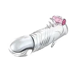 Насадка на пеніс із вібрацією Baile Penis Sleeve Vibrating Baile BI-010045Z-2 99118 - мініатюра 4
