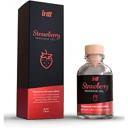 Массажный гель для интимных зон Intt Strawberry (30 мл)