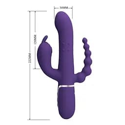 Вібратор PRETTY LOVE Cammy Dark Purple, Twinkled Tenderness PRETTY LOVE BW-500036-2 101622 - мініатюра 3