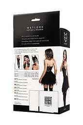 Сукня Glossy Elisia wetlook S (чорний) - мініатюра 5