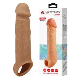 Насадка на пеніс PRETTY LOVE Lionel, Liquid silicone, GET YOUR PENIS THICKER, TPR PRETTY LOVE BI-026259 102744
