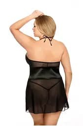 Сексуальний комплект Anais Stefi 3XL/4XL чорний - мініатюра 2