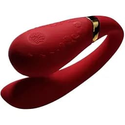 Смарт-вибратор для пар Zalo Fanfan Bright Red