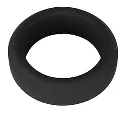 Ерекційне кільце Black Velvets Cock Ring 3.2 см чорний - мініатюра 4