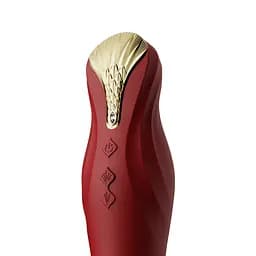 Смартвібратор-пульсатор Zalo - King Wine Red Zalo SO6656 93153 - мініатюра 10