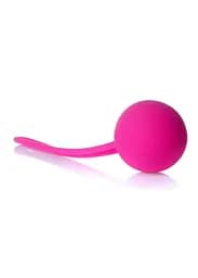 Вагінальна кулька Silicone Kegel Ball рожева - мініатюра 2