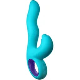 Вибратор-кролик Dreamtoys Femme Funn Klio G-Spot 21.3 см бирюзовый