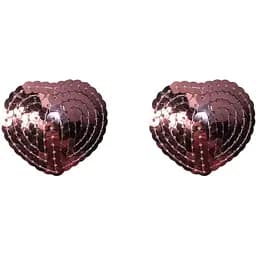 Наклейки з паєтками Lola games Boss Pasties Burlesque Rand 2 шт. рожевий