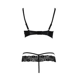 Комплект білизни Passion NORTH Set black L/XL - мініатюра 6