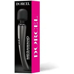 Потужний вібромасажер Dorcel Megawand Chrome Silver перезаряджається 160 режимів - мініатюра 7