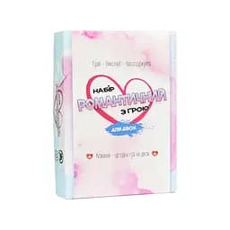 Карточная игра "Набор романтический с игрой" Strateg 30470, 110 карточек