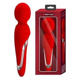 Вібромасажер Pretty Love Walter Massager Red - мініатюра 1