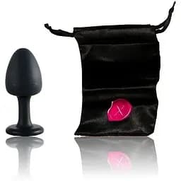 Анальна пробка Dorcel Geisha Plug Diamond XL з кулькою всередині створює вібрації макс діаметр 4.5 см - мініатюра 3