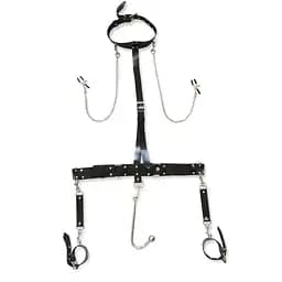 Бондажний набір з металевим анальним гаком №1 Art of Sex Bridget Bondage set with anal hook №1