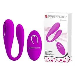 Вібратор Pretty Love Algernon Stimulator Purple - мініатюра 1