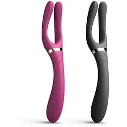Вібратор-стимулятор Dorcel Infinite Joy Black багатофункціональний унісекс - мініатюра 7