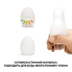 Мастурбатор-яйце Tenga Egg Shiny Pride Edition - мініатюра 4