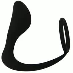 Масажер для простати з кільцем ерекції, стимулятор для простати з кільцем