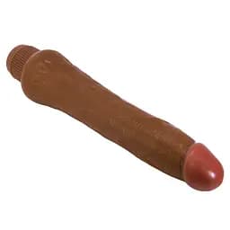 Вібратор Barbara Dryad Vibrator 9,8" Brown - мініатюра 6