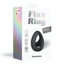 Подвійне ерекційне кільце Love To Love Flux Ring чорний - мініатюра 8