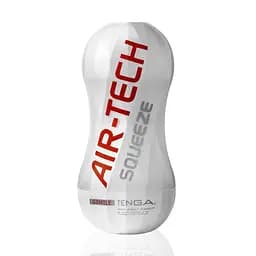 Мастурбатор Tenga Air-Tech Squeeze (Ніжний): Регульований повітряний тиск для ніжної та обволікаючої насолоди