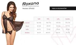 Комплект білизни Roxana 6741 L/XL чорний - мініатюра 4