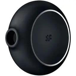 Вакуумный стимулятор клитора с вибрацией Satisfyer Pro To Go 3 черный