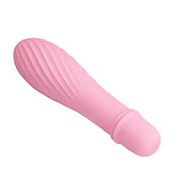 Вібратор Pretty Love Solomon Vibrator Light Pink - мініатюра 5