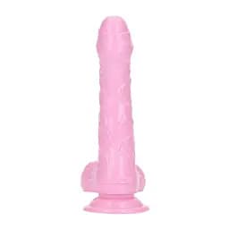 Фалоімітатор з ароматом жуйки - Toyz4lovers Delicious Dildo Bubble Gum, 18,5 см - мініатюра 3
