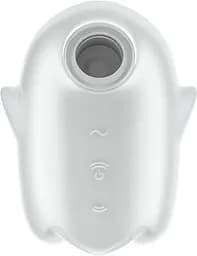 Вакуумний стимулятор Satisfyer Glowing Ghost White - мініатюра 6
