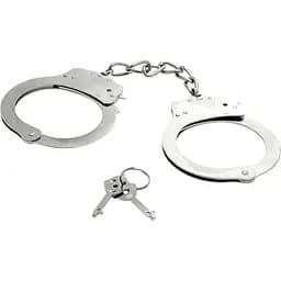 Металеві наручники Seven Creations Hand Cuffs сріблястий
